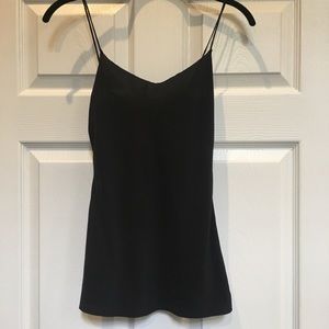 Prada chiffon black tank top